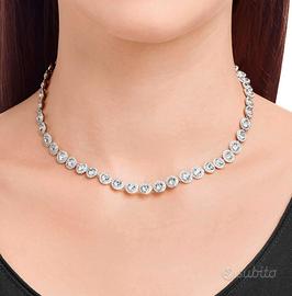 Collana Angelic Swarovski Rodio   nuova 5117703
