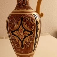 Anfora Versatoio in maiolica firmato Deruta
