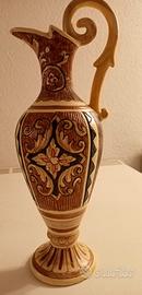 Anfora Versatoio in maiolica firmato Deruta