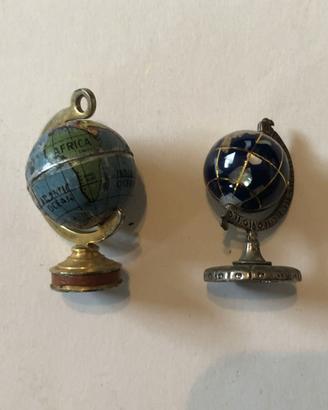 Vintag MappamondiMiniature Lapislazzuli Madreperla