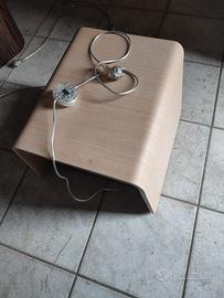 poggiapiedi riscaldante