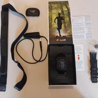 Sportwatch PolarV800 Nero-Fascia Cardio-Sensore H7