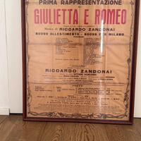 Manifesto originale “Teatro alla Scala “
