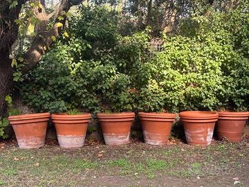 VASI  GRANDI DI TERRACOTTA