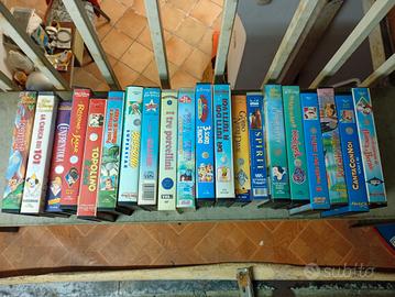 Videocassette originali Walt  Disney, anni 90 