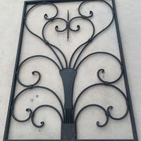 Pannello artistico ferro lavorato