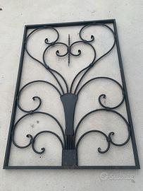 Pannello artistico ferro lavorato