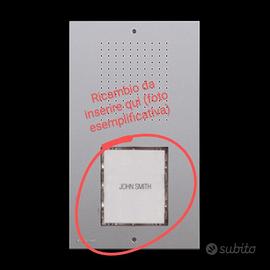 Comelit CA9213 1 PULSANTE AMPIO PULSANTIERA CIAO