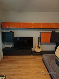 Arredamento soggiorno - parete TV