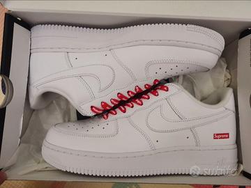 Nike Air Force 1 Low Supreme (Donna) White