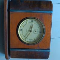 Orologio-sveglia Veglia anni '60 in legno
