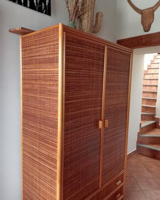 Armadio in Rattan 