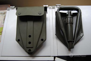 badile tattico pieghevole militare con custodia