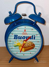OROLOGIO SVEGLIA BUONDì MOTTA FUNZIONANTE