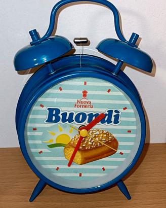 OROLOGIO SVEGLIA BUONDì MOTTA FUNZIONANTE