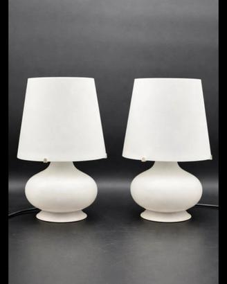 Fontana Arte Max Ingrand coppia lampade da tavola