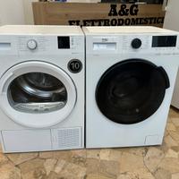 Set Lavatrice Beko 9kg asciugatrice Beko 8kg