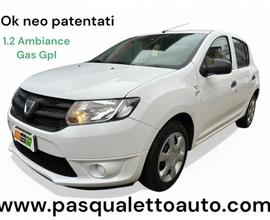 DACIA Sandero OK NEO PAT. 1.2 GPL 75CV Ambiance