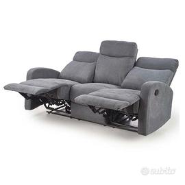 DIVANO 3 POSTI 180 CM RELAX RECLINABILE VIENNA