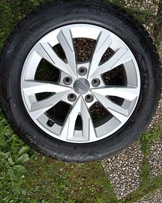 4 cerchi audi a3 R16 con gomme termiche