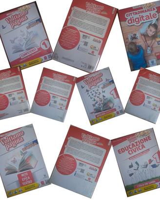 Lotto Libri Testo Scuole Medie - Varie Materie