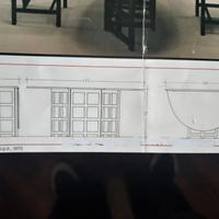 tavolo Charles Mackintosh anni 70