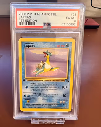 Lapras 25/62 Fossil 1ª Edizione ITA PSA 6 – 2000
