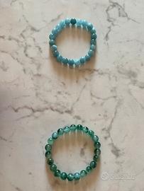 Bracciali  di perle di pietra naturale
