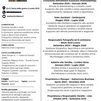 Inserimento dati- Gestione web- assistenza clienti