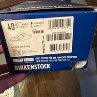 Birkenstock Arizona con pelliccia agnello. N. 40.