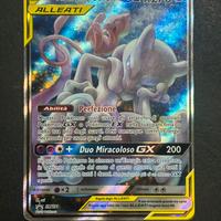 Mewtwo&Mew GX promo pokemon Sole e Luna