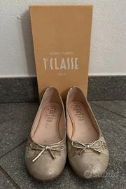 Ballerine prima classe Alviero Martini - beige oro
