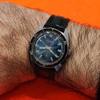 skin diver REWEL - orologio meccanico vintage uomo