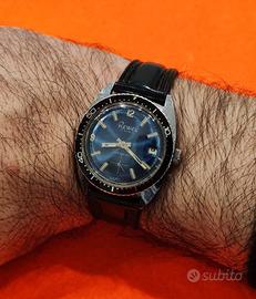 skin diver REWEL - orologio meccanico vintage uomo