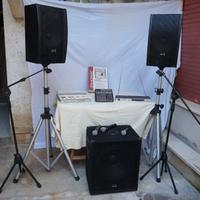 IMPIANTO MIXER-AUDIO PROFESSIONALE