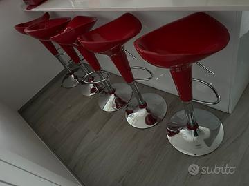 Sgabelli girevoli e regolabili