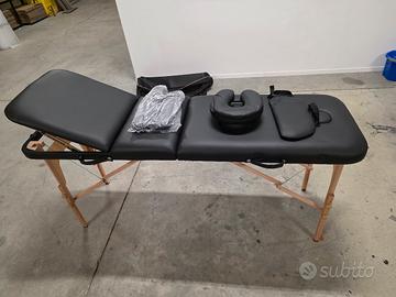 Lettino per massaggi professionale completo