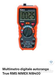 Tester Multimetro digitale autorange Nimex NI8400