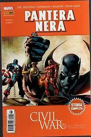PANTERA NERA CIVIL WAR PANINI COMICS