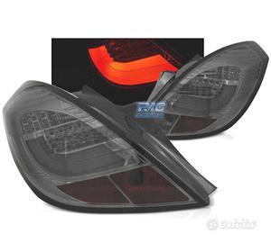 FANALI OPEL CORSA D 3P 06-14 LED ROSSO SCURO