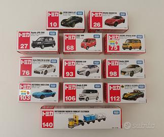 LOTTO 12 AUTO TOMICA TAKARA TOMY - 1:60