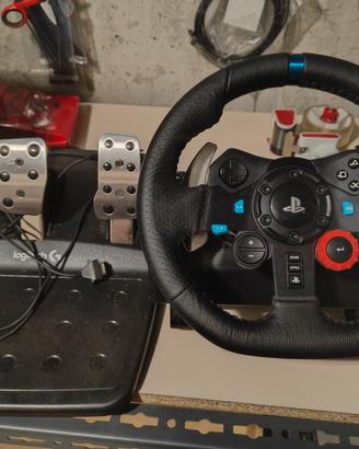 Logitech G29 (Volante+Pedali) PS3/PS4/PS5 + ADATTA