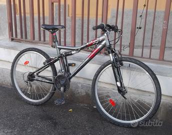 Bicicletta 26 ROCKRIDER Mtb, Full Suspended