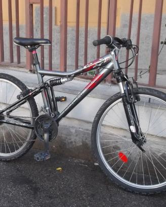 Bicicletta 26 ROCKRIDER Mtb, Full Suspended