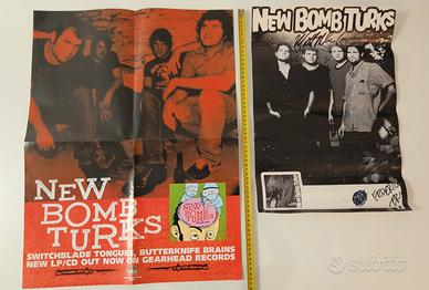 Set di 2 posters New Bomb Turks.