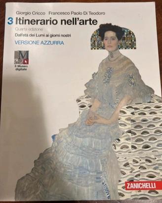 itinerario nell'arte volume 3 versione azzurra