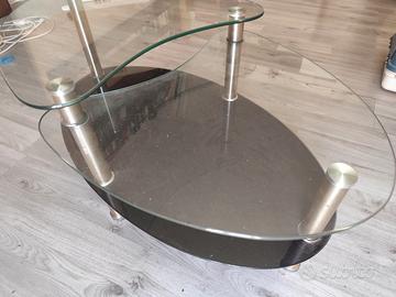 Tavolino in vetro