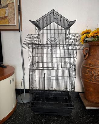 Gabbia Voliera Uccelli Design Pagoda - 34z100 c. 