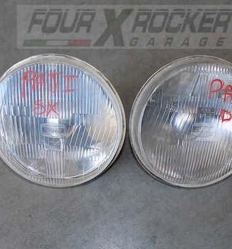 Coppia fari proiettori Mitsubishi Pajero 1’serie