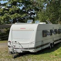 Roulotte Dethleffs doppio asse con mover